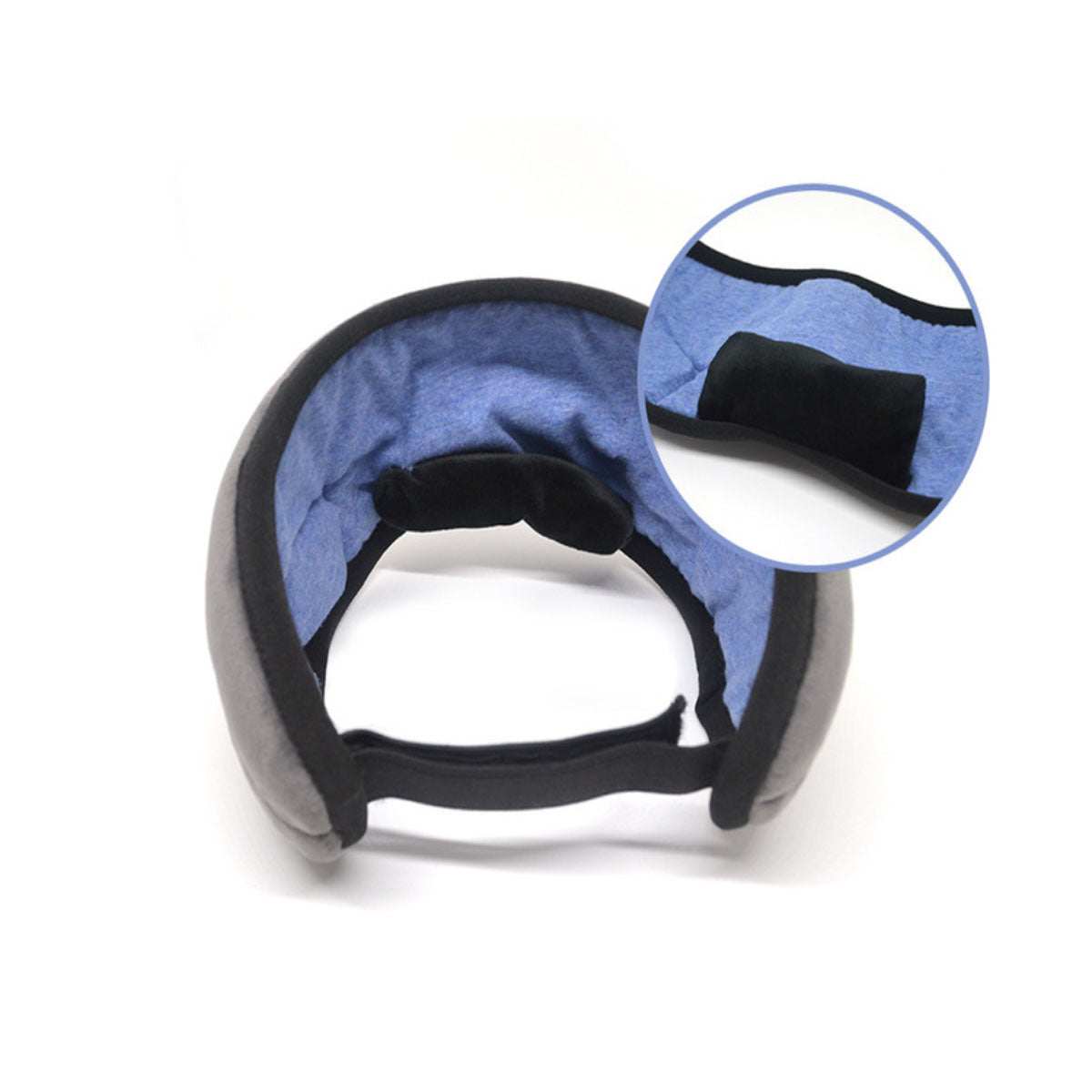 Bluetooth Sleep Mask – 2-in-1 Eye Mask and Headphones, EZ Sleep Eye Blind Fold, adjustable velvety mask with built-in Bluetooth headphones.