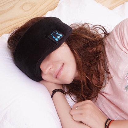 Bluetooth Sleep Mask with Headphones, black color, adjustable fit, EZ Sleep Eye Blind Fold.