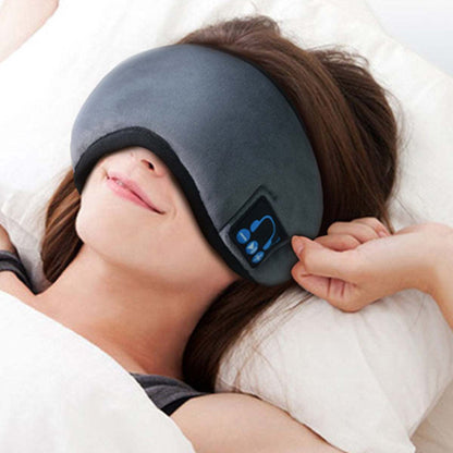 Bluetooth Sleep Mask – 2-in-1 Eye Mask and Headphones for restful sleep and soothing music.